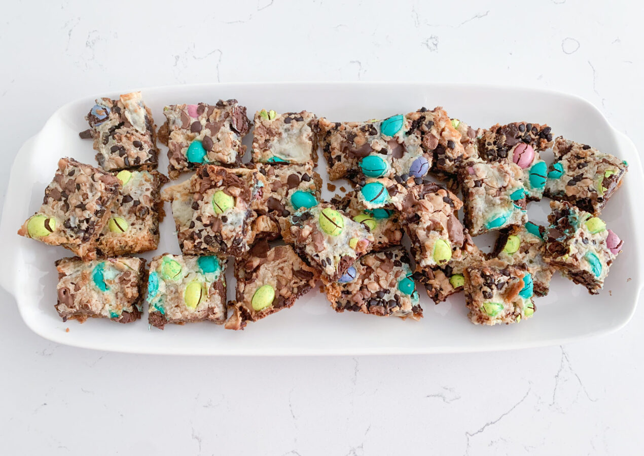 The Best Quick & Easy Easter Cookie Bars